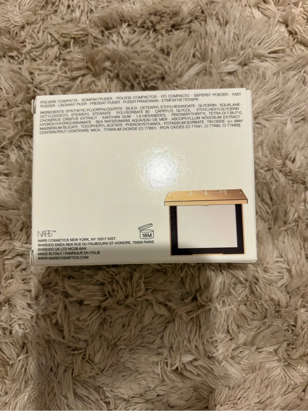NARS AFTER PARTY LIGHT REFLECTING SETTING POWDER Crystal Limited Edition NIB